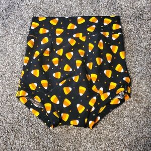 NEW Handmade Size 3 Months Baby Bummies Halloween Candy Corn